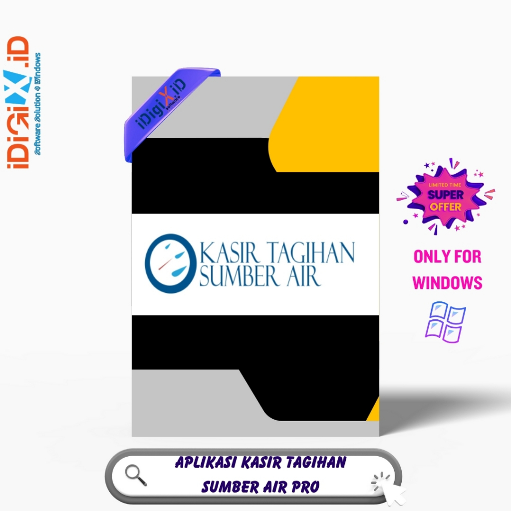 Aplikasi Kasir Tagihan Sumber Air Pro