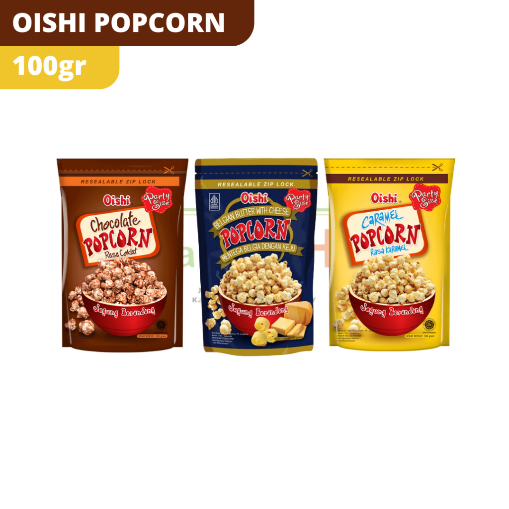 

OISHI POPCORN 100GR