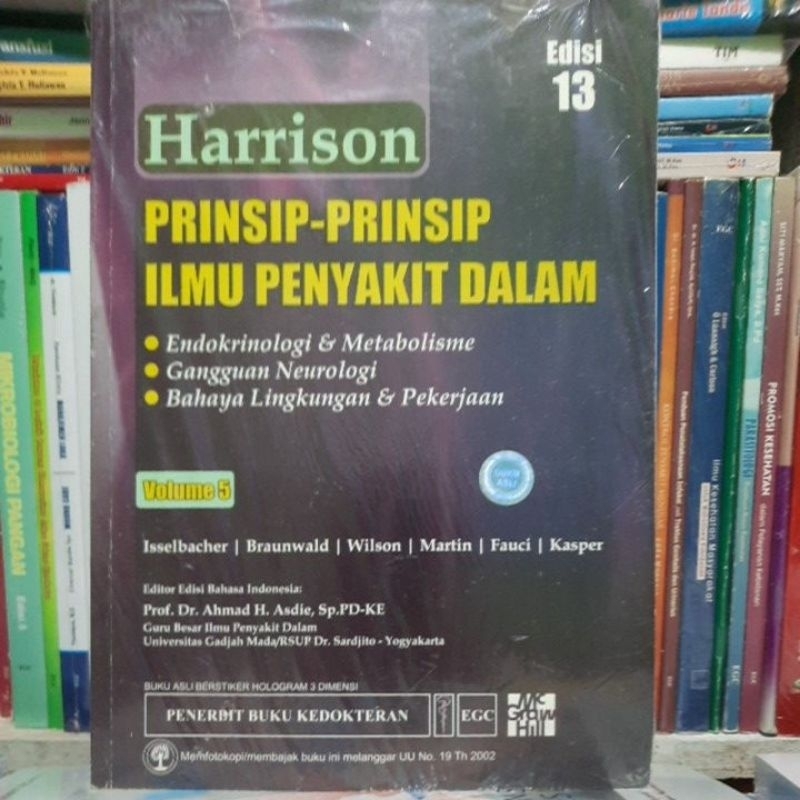 ORIGINAL Harrison PRINSIP PRINSIP ILMU PENYAKIT DALAM VOLUME 5