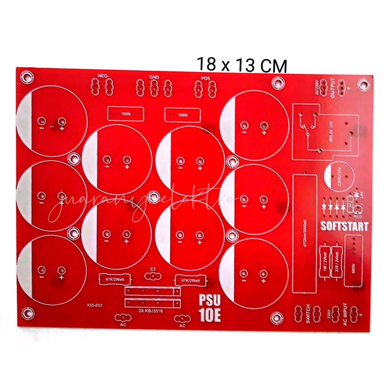 PCB PSU 10 ELCO PLUS SOFTSTART