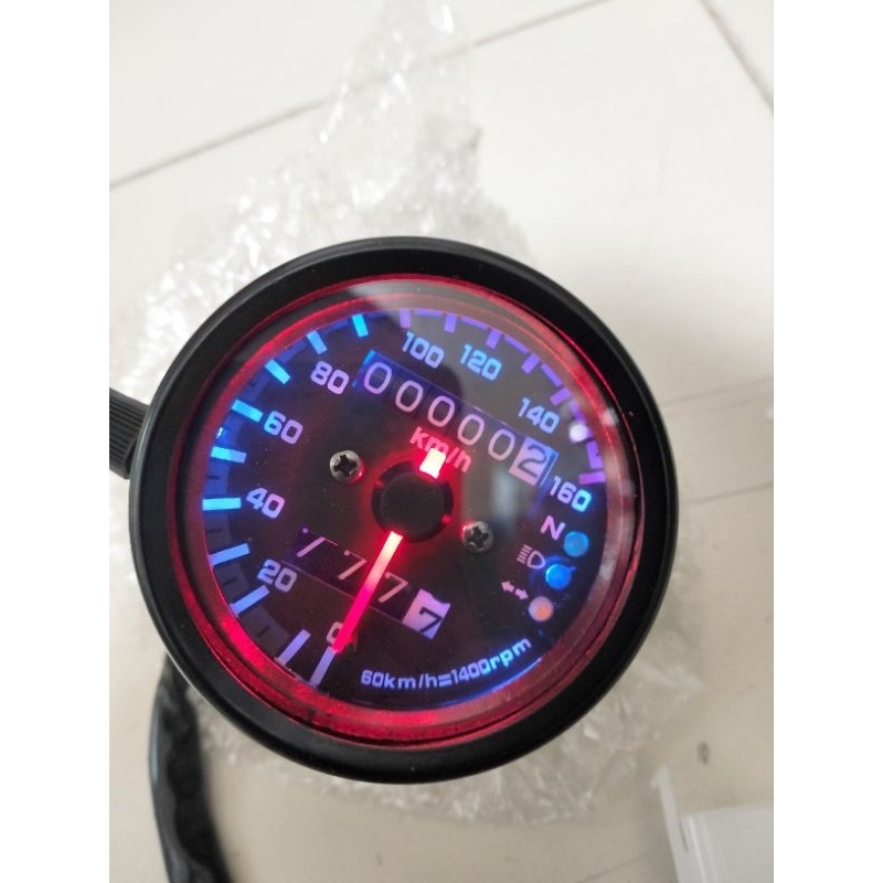SPEEDOMETER LED 5IN1 VIXION NINJA TIGER CB 100 GL PRO BYSON XABRE TACHOMETER RPM LED SPEEDOMETER LED