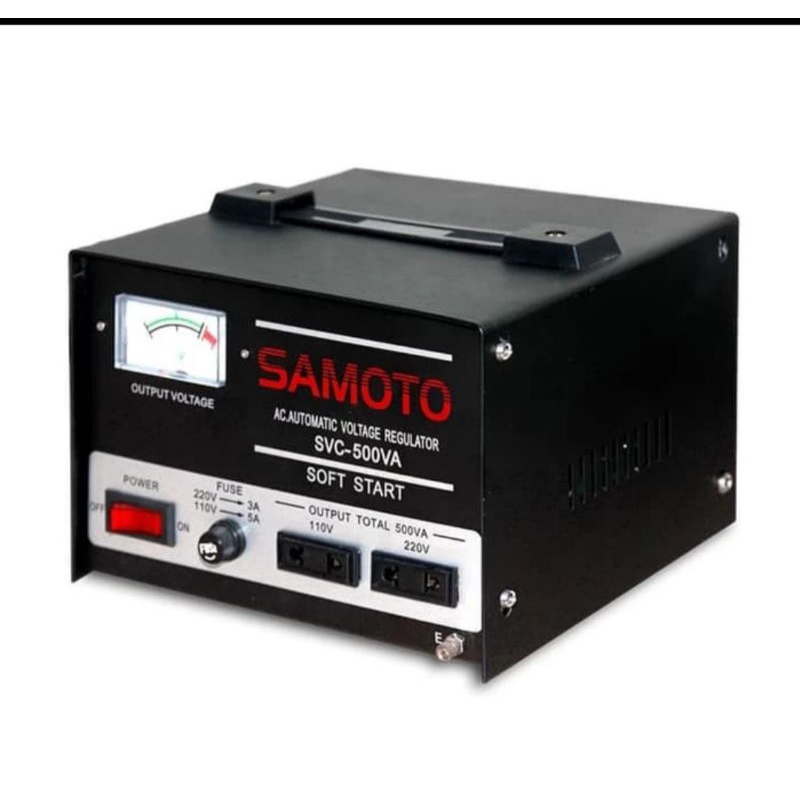 Stabilizer Servo Motor Control 500VA SAMOTO Tipe SVC-500N