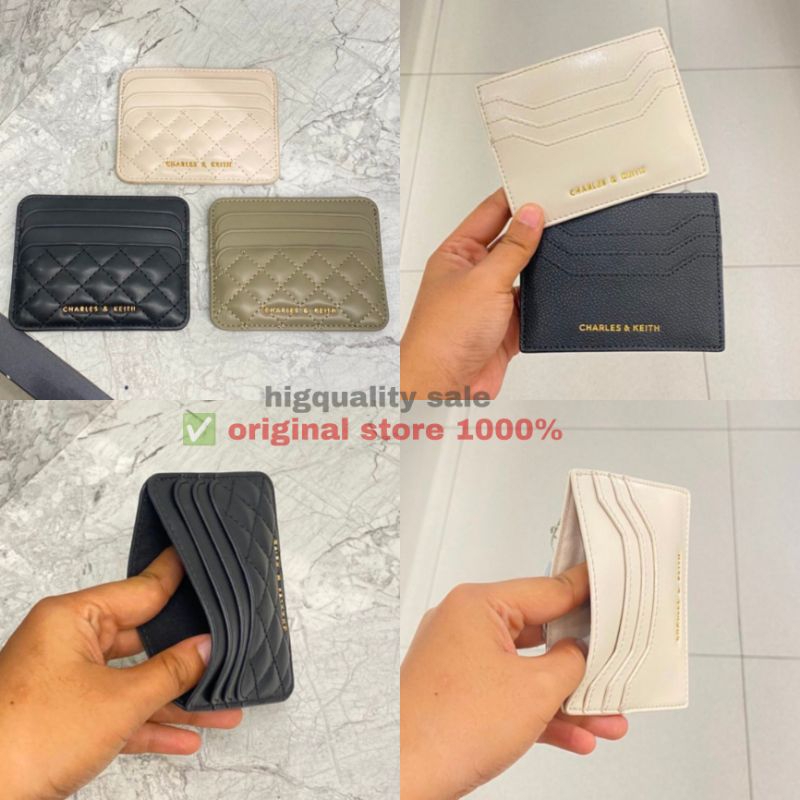 ‼️JASTIP‼️CHARLES & KEITH CARDHOLDERS PREMIUM/ C&K DOMPET/ TEMPAT KARTU ORIGINAL STORE