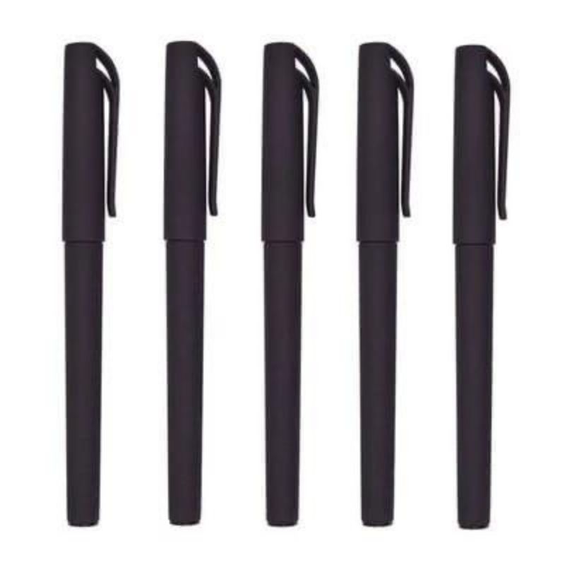 

Pulpen Hitam 0,7mm Motif Polos Pulpen Tinta Hitam Simple Ballpoint / Pena Alat Tulis Kantor Sekolah
