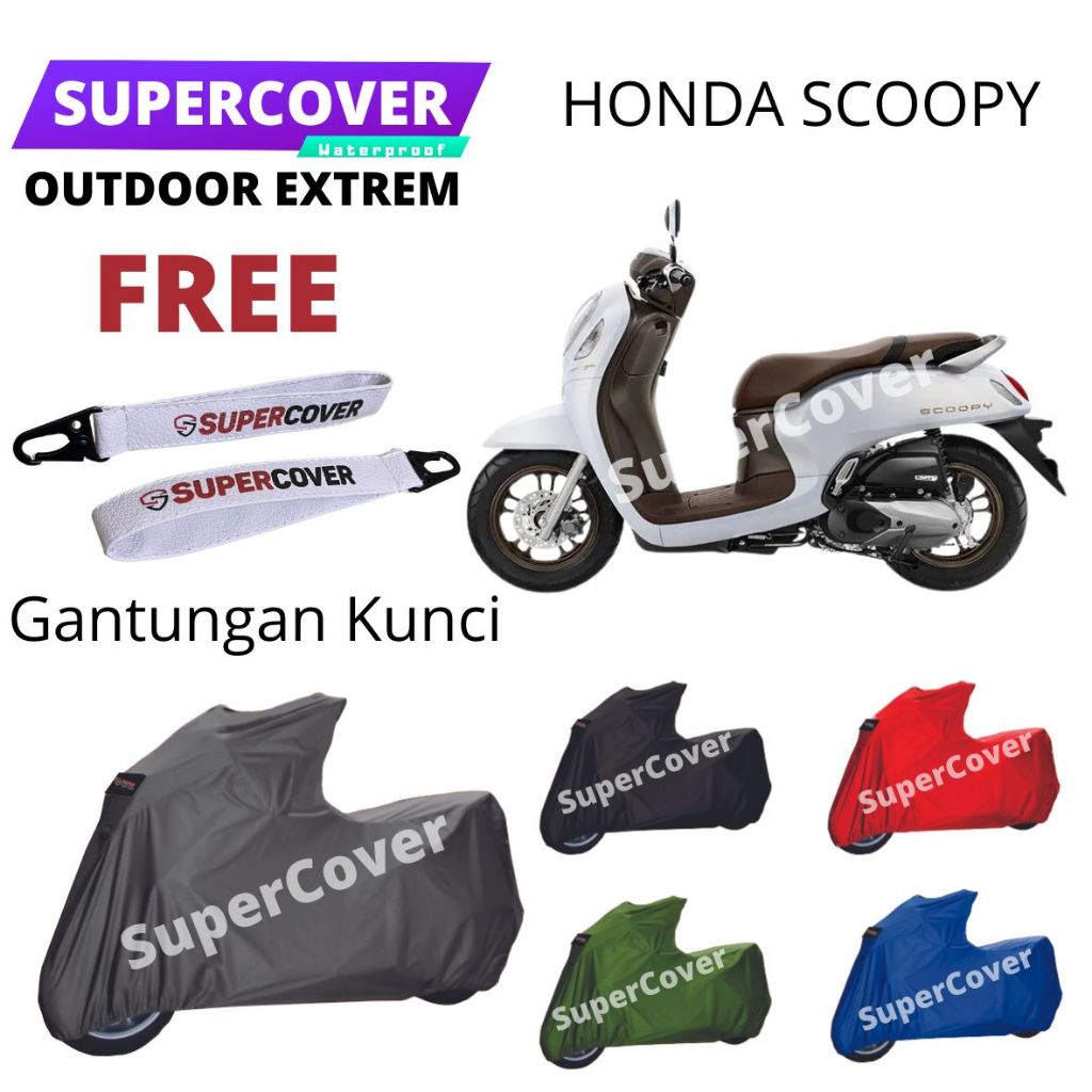 Sarung motor/Cover motor Outdoor Supercover Honda SCOOPY