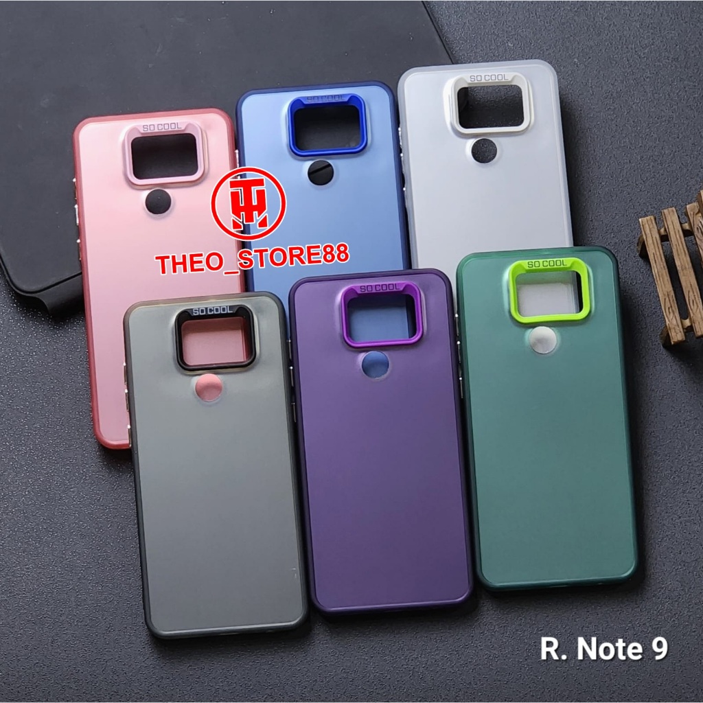 REDMI NOTE 9 CASE SOCOOL CASE IMD HYBRID PLATE HOLOGRAM REDMI NOTE 9