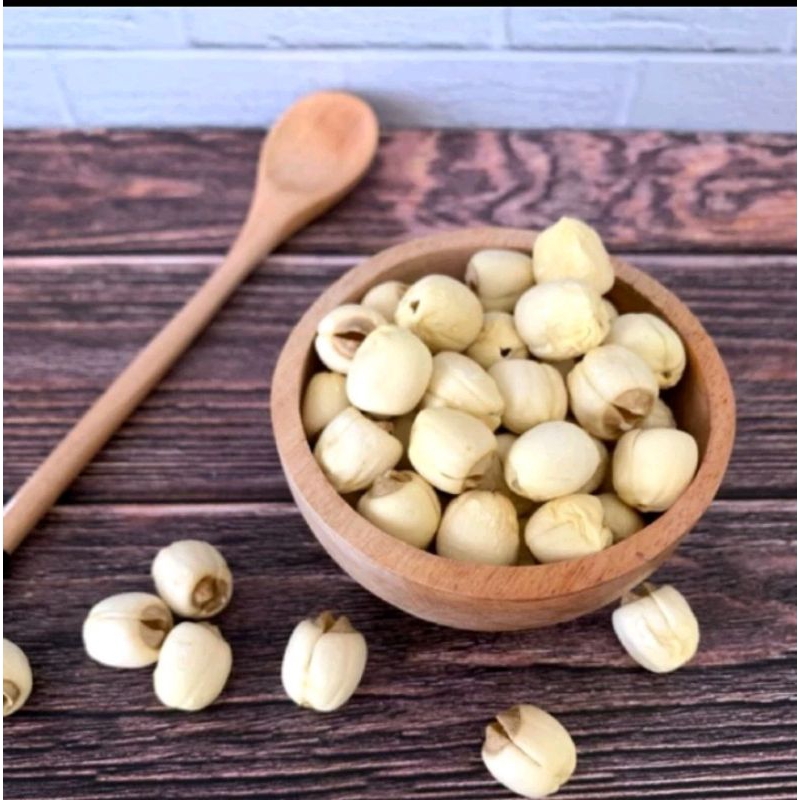 

50gram biji teratai,lien zi,lian zi,lian ci, lotus seed
