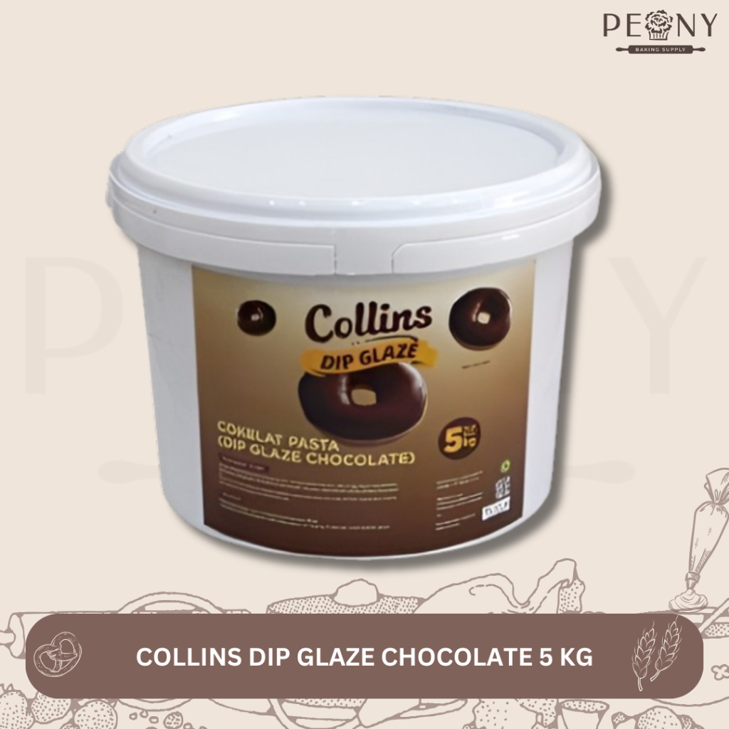 

COLLINS DIP GLAZE CHOCOLATE 5KG