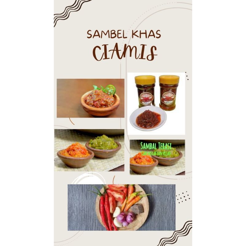

sambal khas ciamis