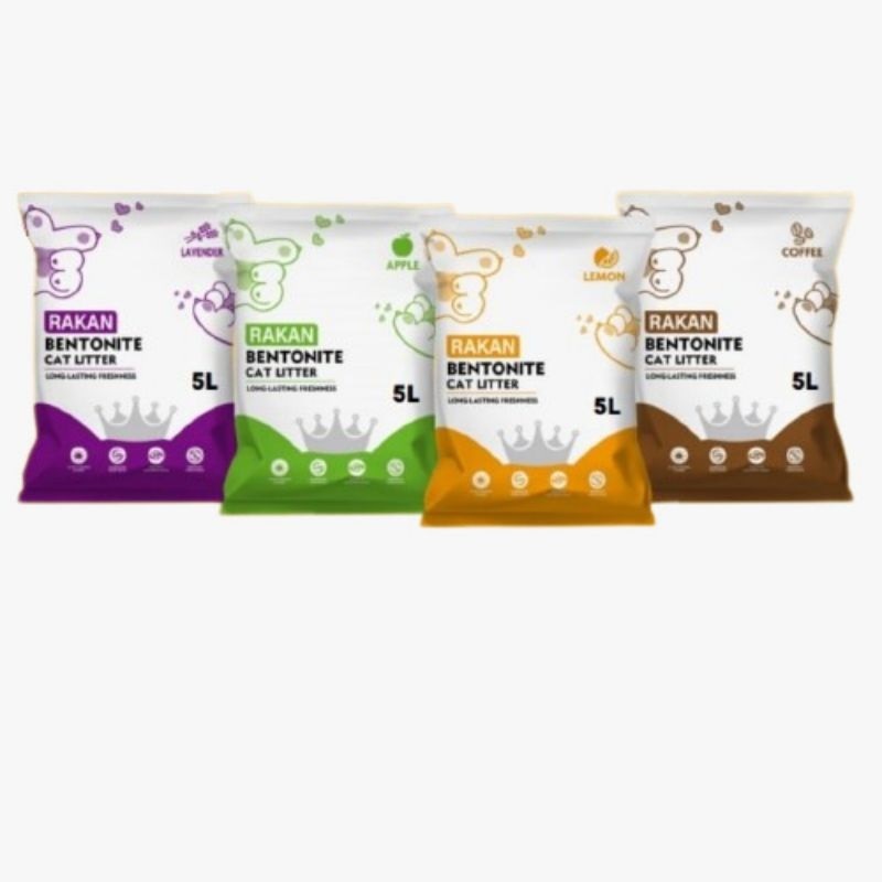 

rakan 5l pasir kucing import