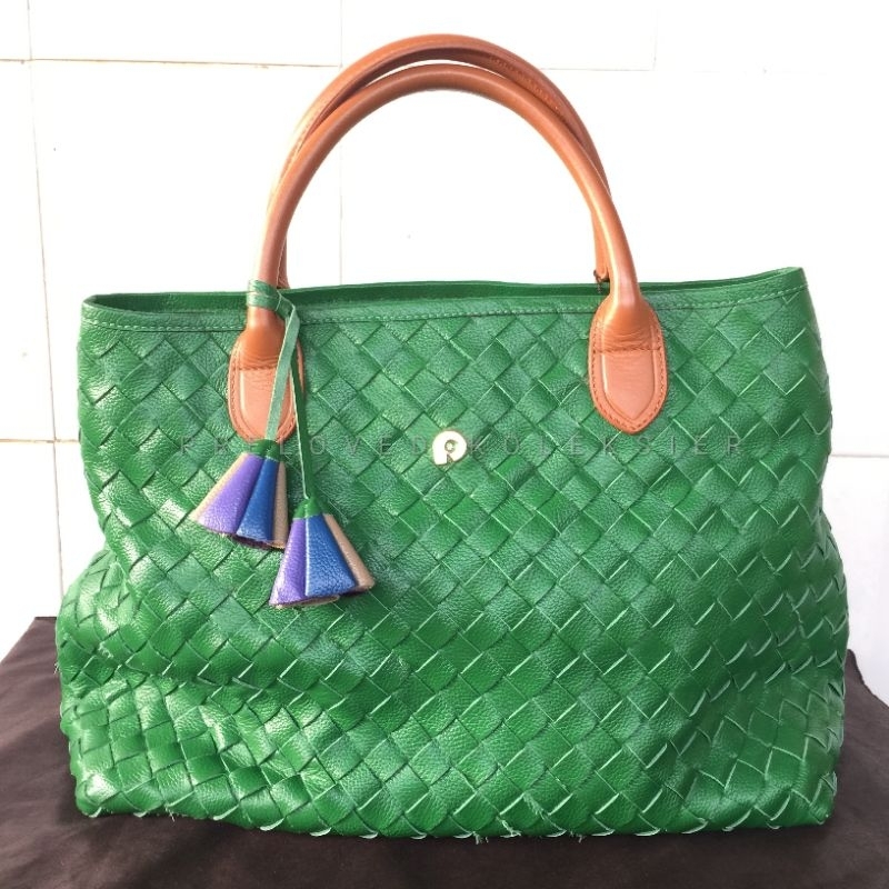 Tas Papillon Anyam (Preloved Koleksier)