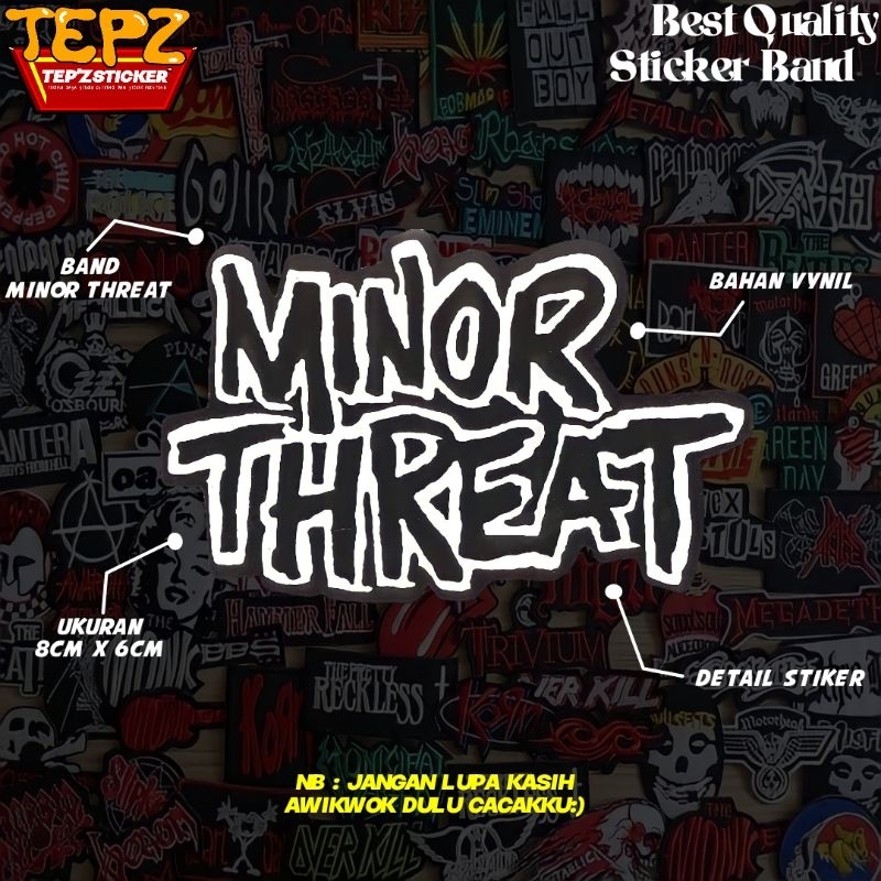

STIKER STICKER (BAND MINOR THREAT) STIKER BAND|STIKER METAL|STIKER TUMBLR|STIKER AESTHETIC
