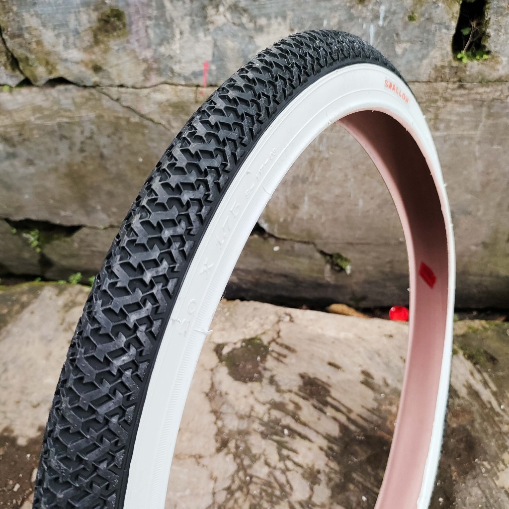 Ban Luar Swallow 20 x 1.75 List Putih Sepeda BMX Mini ETRTO 47-406