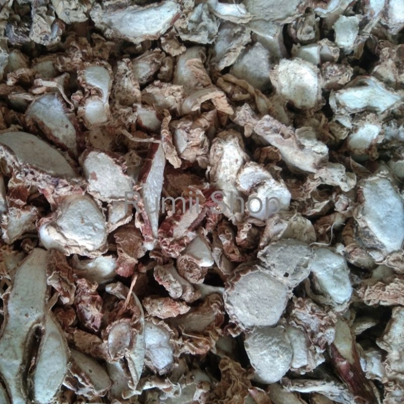 

Kencur kering iris Rajang 1kg alami 100%