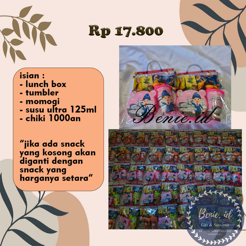 bingkisan ultah | snack ultah | lunch box | tumbler | souvenir ultah