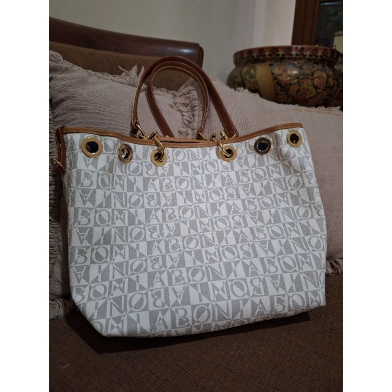 Preloved Bonia Ori Tote Bag Kulit