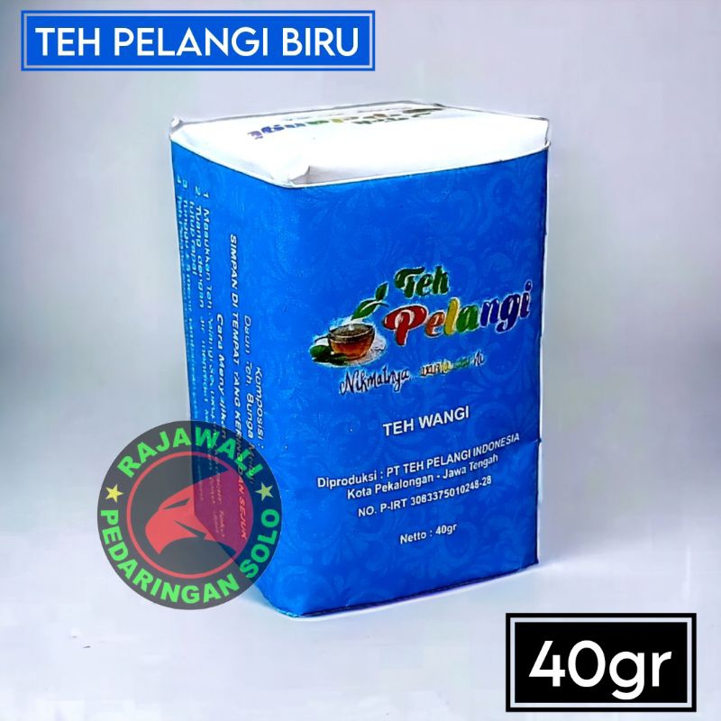 

TEH PELANGI BIRU ECER 40gr GINASTEL TEH JUMBO