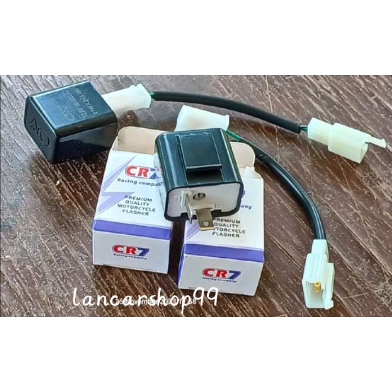 SOCKET+FLASHER SEN CR7  KEDIP CEPAT PCX,NEW VARIO 125/150/160 Dll