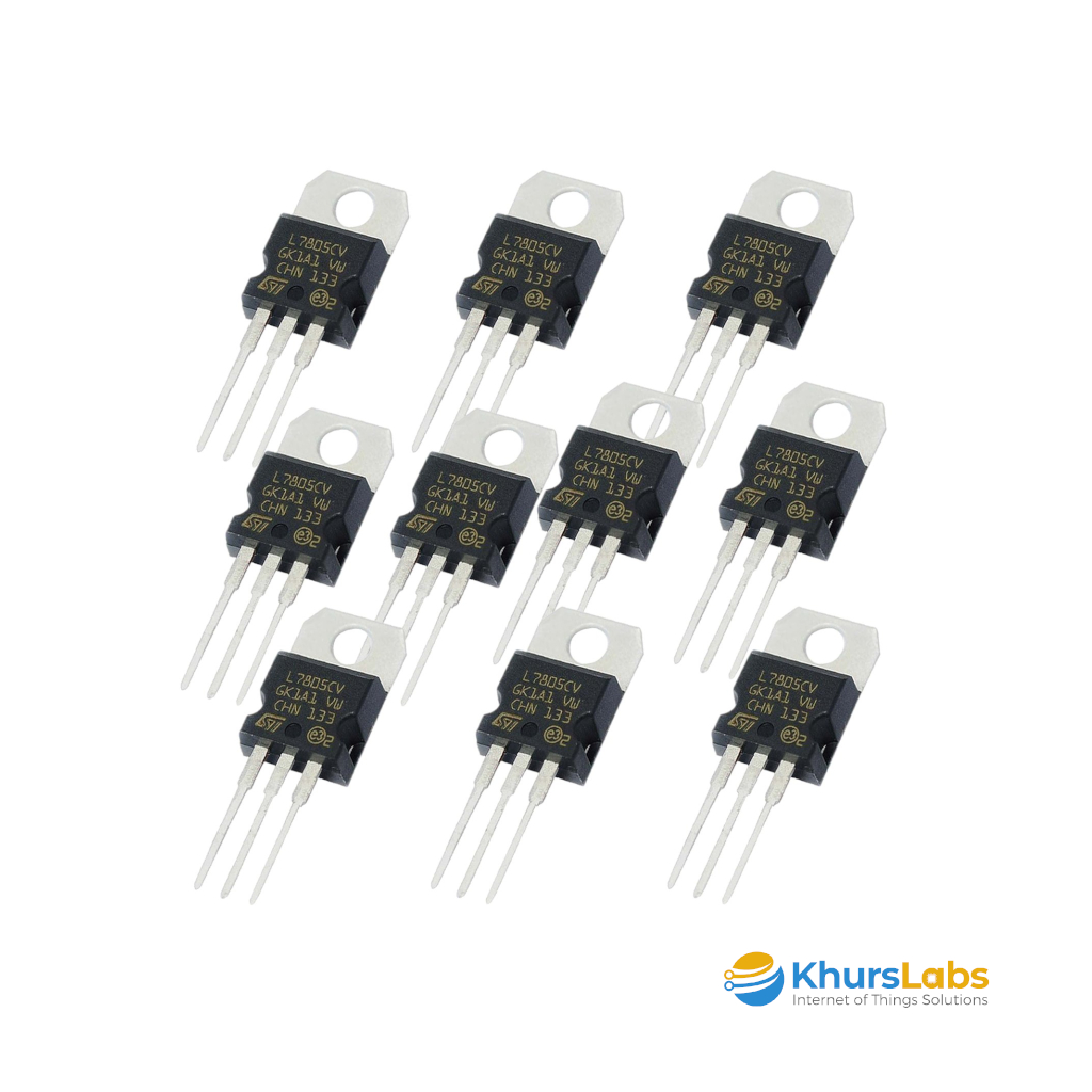 IC Regulator 7805 / L7805CV / LM7805 Voltage Regulator 5 Volt