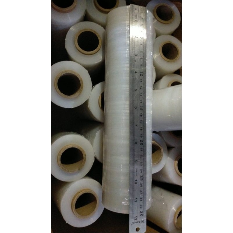 

STRECHT FILM PUTIH 30CMX200M ECER 1 ROLL