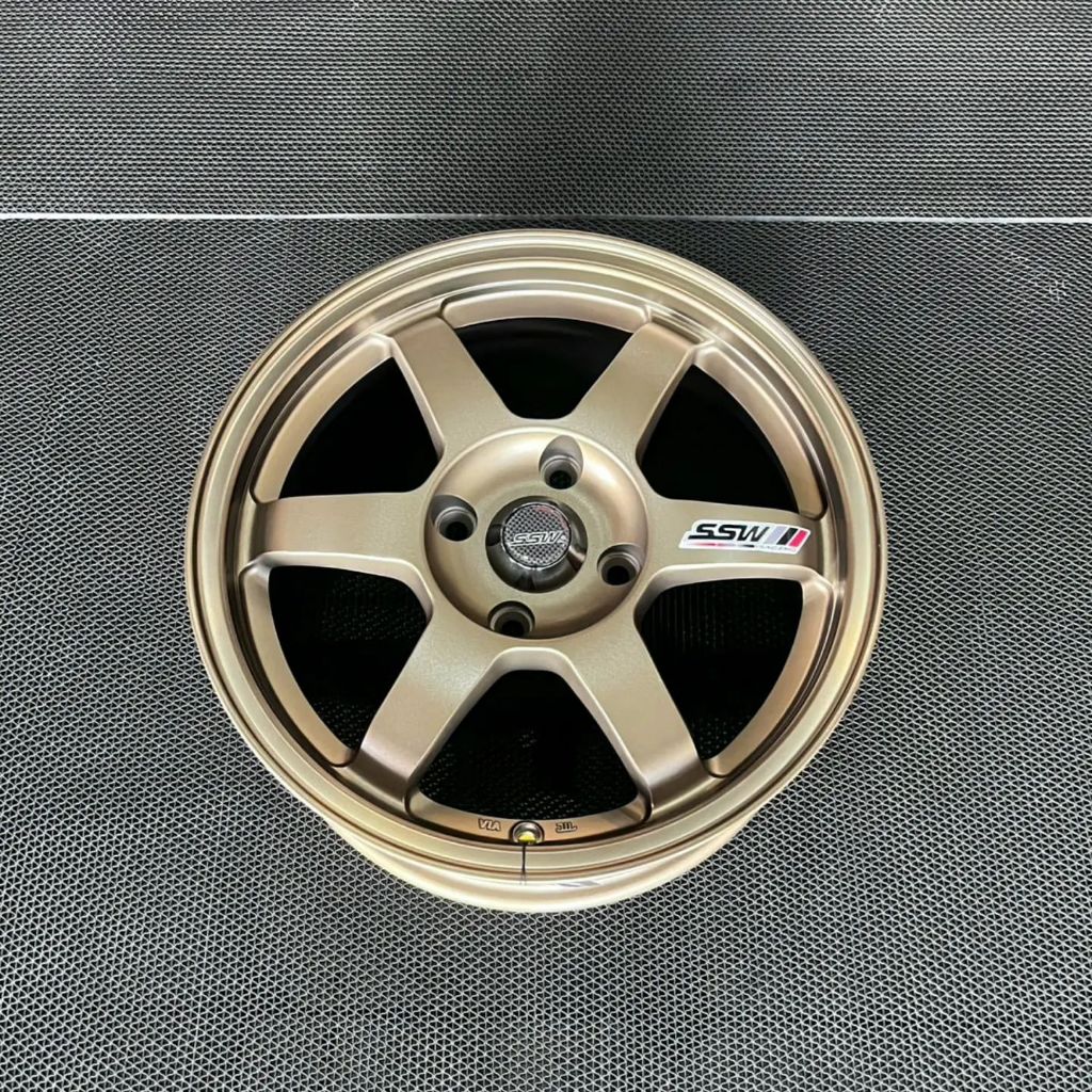 velg mobil TE37 SSW PCD 4X114.3 R16X7 ET 38  velg avanza.xenia,livina,kijang