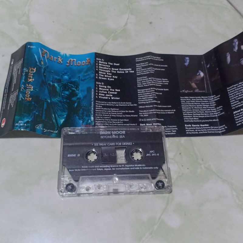 kaset pita DARK MOOR - Beyond the sea