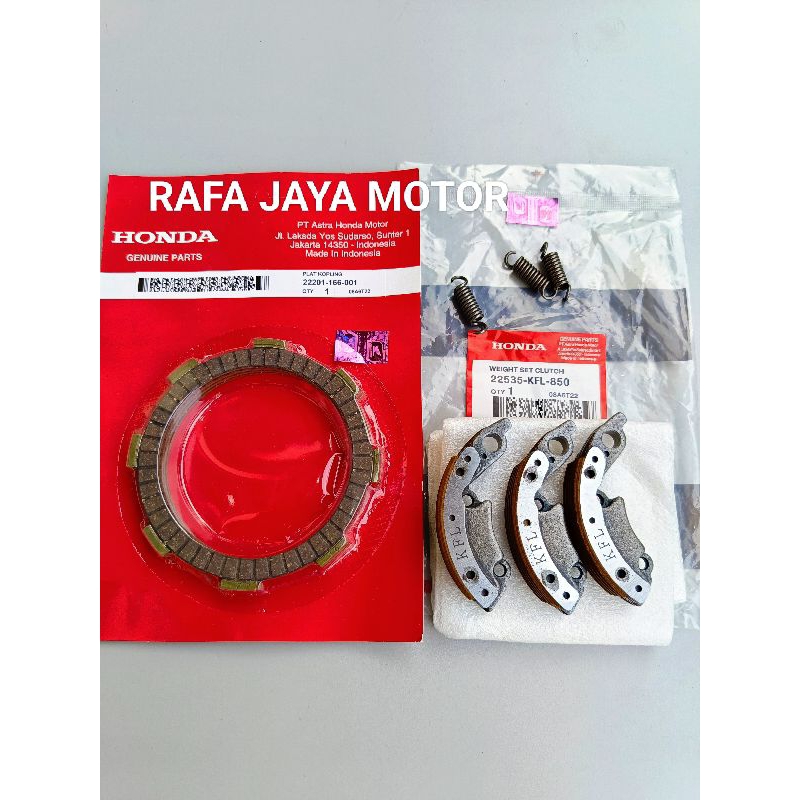 kampas ganda+kampas kopling Supra fit Lama Supra fit New lagenda Revo lama