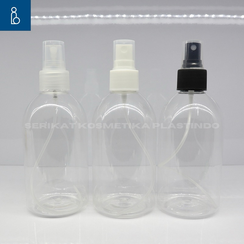 BOTOL SPRAY 250 ML OVAL / BOTOL PLASTIK SPRAY SEMPROT 250ML