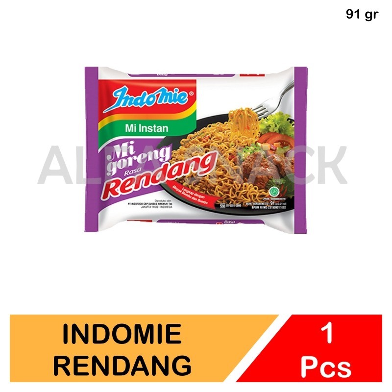 

Mie Instan Indomie Rendang 91 gram