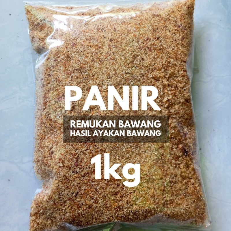 

Remukan Bawang (Panir) Hasil Ayakan Bawang Goreng 1kg