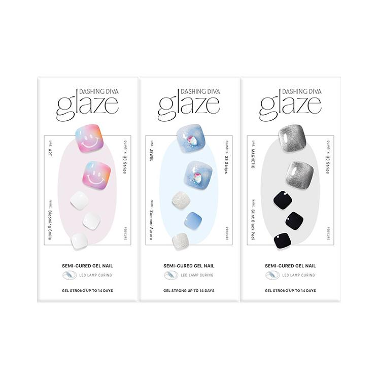 DASHING DIVA Glaze Pedicure | DASHING DIVA