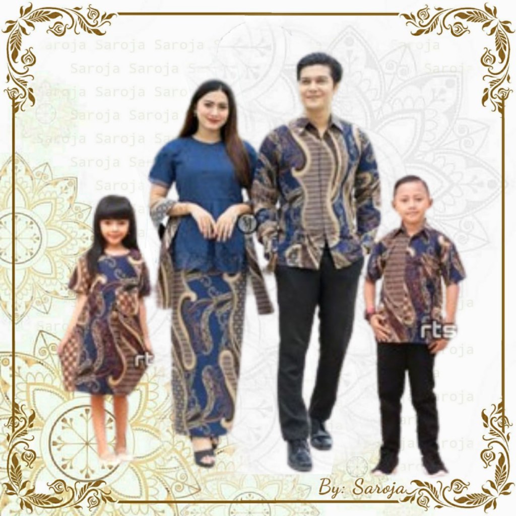 Couple Keluarga Family Set Kebaya Brokat Nirina | Couple Kondangan Casual | Sarimbit Baju Pasangan Terkini | Baju Kebaya Wanita Brukat Mewah | Kebaya Kondangan Terbaru 2024