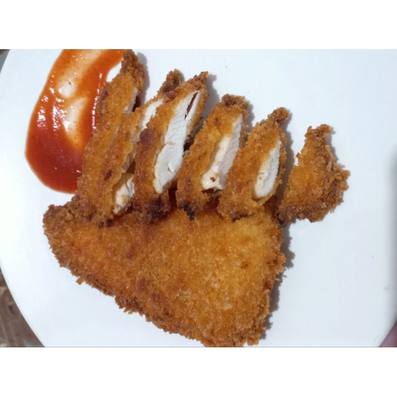 

Chiken katsu homemade