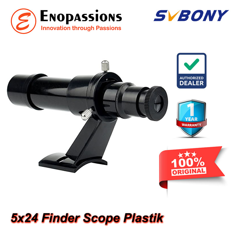 Svbony 5x24 Finder Scope Plastik Untuk Teleskop Astronomi