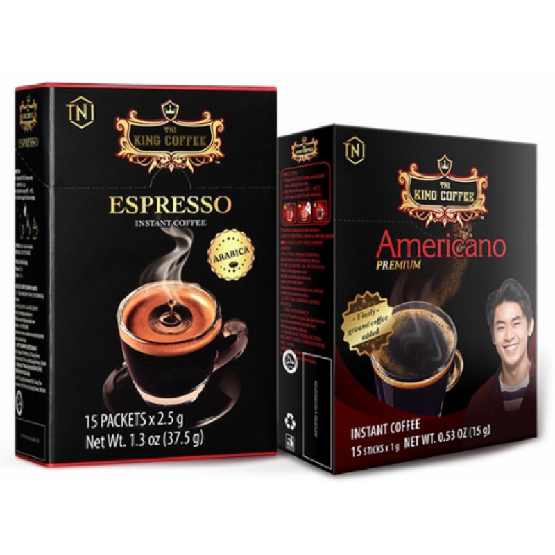 

KOPI VIETNAM HITAM TANPA GULA KING COFFEE ISI 15 sachet ESPRESSO DAN AMERICANO