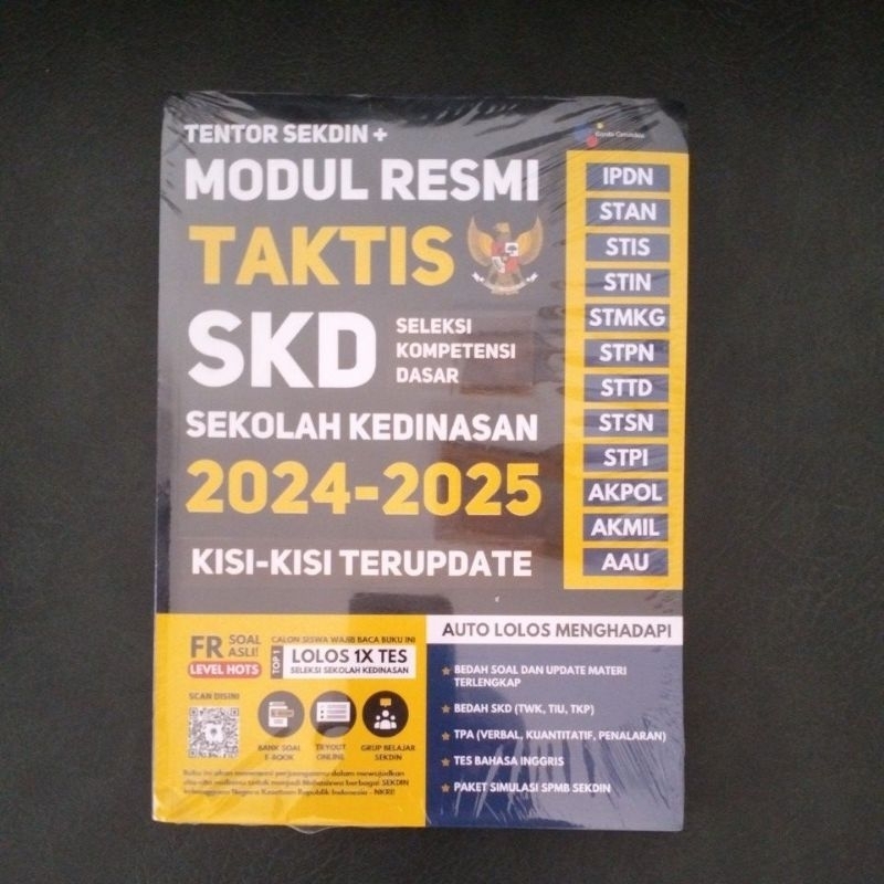 Buku SKD Kedinasan : Modul Resmi Taktis SKD Kedinasan 2024-2025 Kisi-Kisi Terupdate