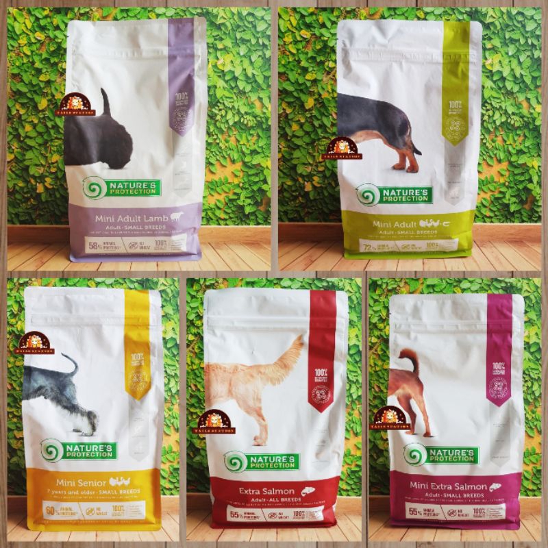 Dry Dog Food Natures Protection Adult Dog Senior 2kg Makanan Anjing