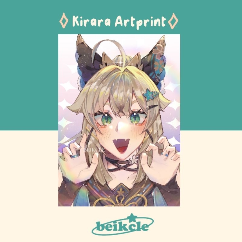 

beikcle - Genshin Impact Kirara Artprint A5