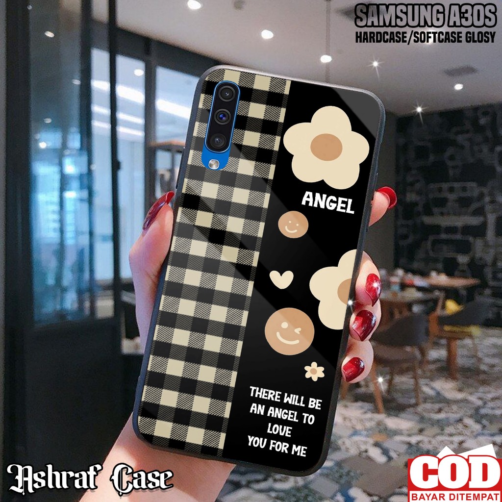 Case Samsung A30S - Casing Hp Samsung A30S ( BUNGA ) Softcase Hp Samsung A30S - Kesing Hp - Case Ter