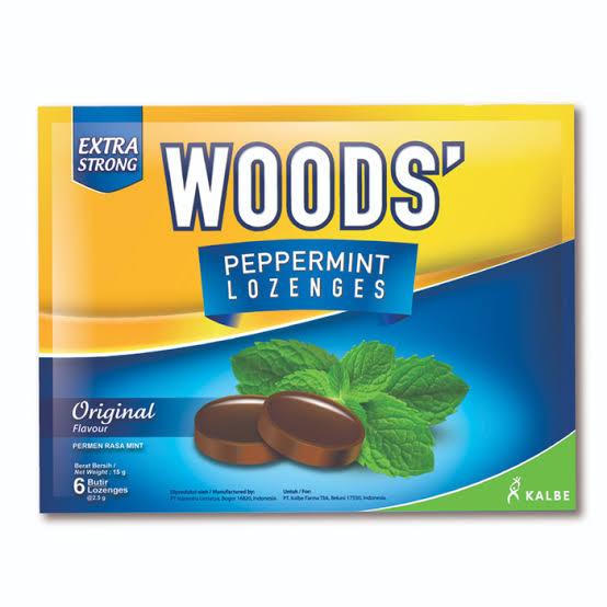 

Woods Peppermint Lozenges 15 gr