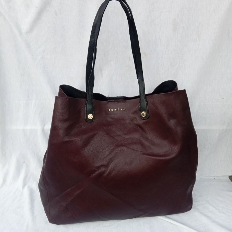 Tas Kulas Cewek Tottebag cewe totebag tote bag Kulit Asli Totte Sandro Wanita Preloved