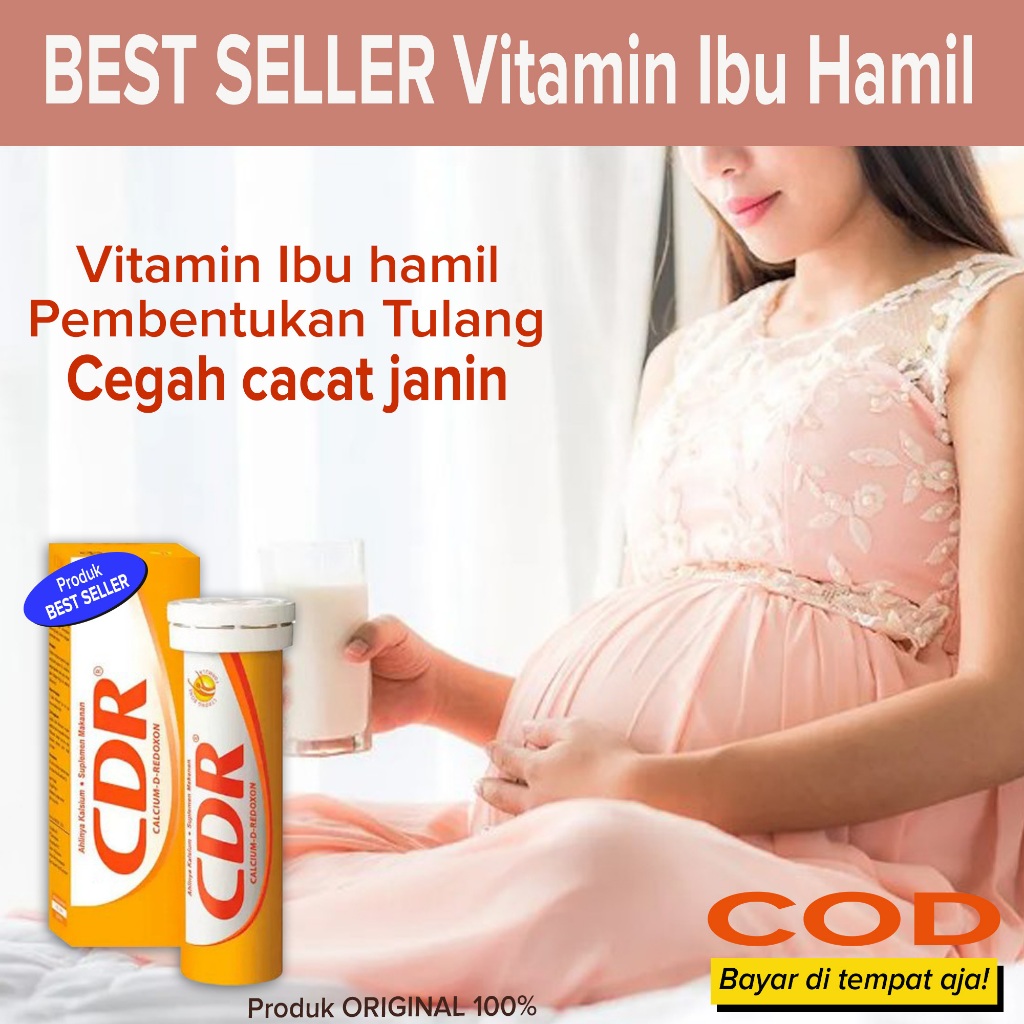 Vitamin ibu hamil Cegah cacat janin Memenuhi Kebutuhan Kalsium pada janin Mencegah terjadinya cacat 