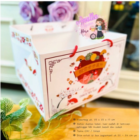 

Paperbag 25 x 25 x 17 cm CNY / IMLEK Mei Lie