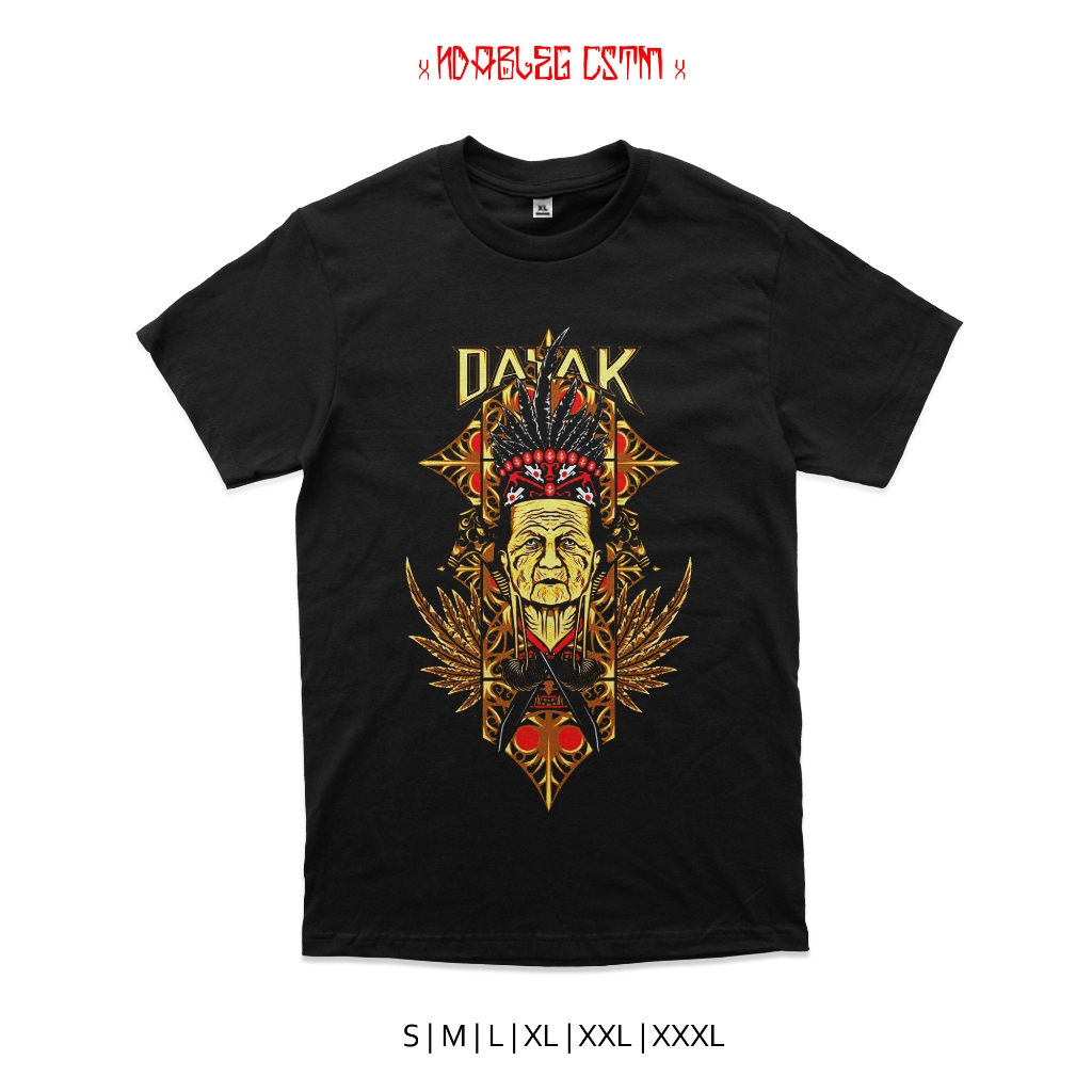 KAOS DAYAK KALIMANTAN TSHIRT DAYAK
