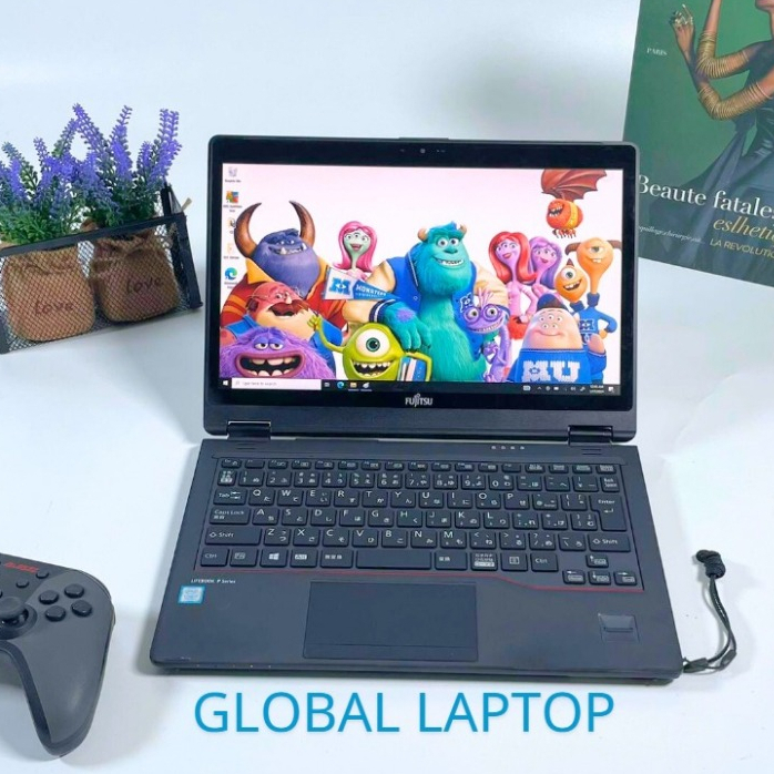 LAPTOP FUJITSU P727 TOUCHSCREEN INTEL CORE I7 GEN 7 FLIP 360 LAYAR 13,3" SECOND BERKUALITAS - FREE G