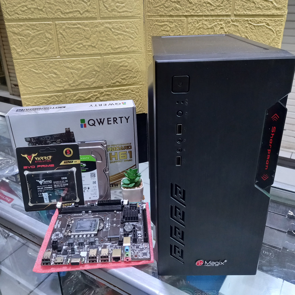 PC Rakitan Core I5 H61 RAM 8 GB