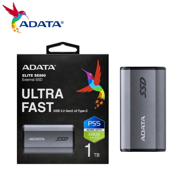 ADATA Elite SE880 External SSD 1TB - Portable SSD / Eksternal SSD