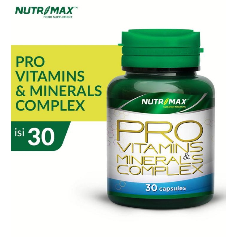 NUTRIMAX PRO VITAMINS dan MINERALS COMPLEX