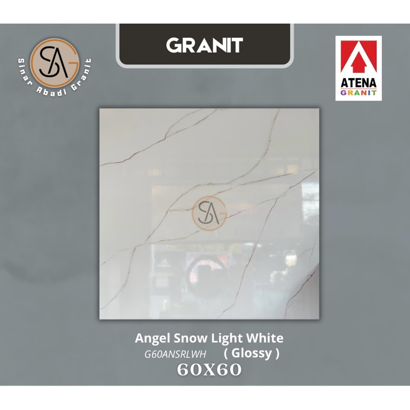 granit 60x60 atena angel snow light white ( G60ANSR