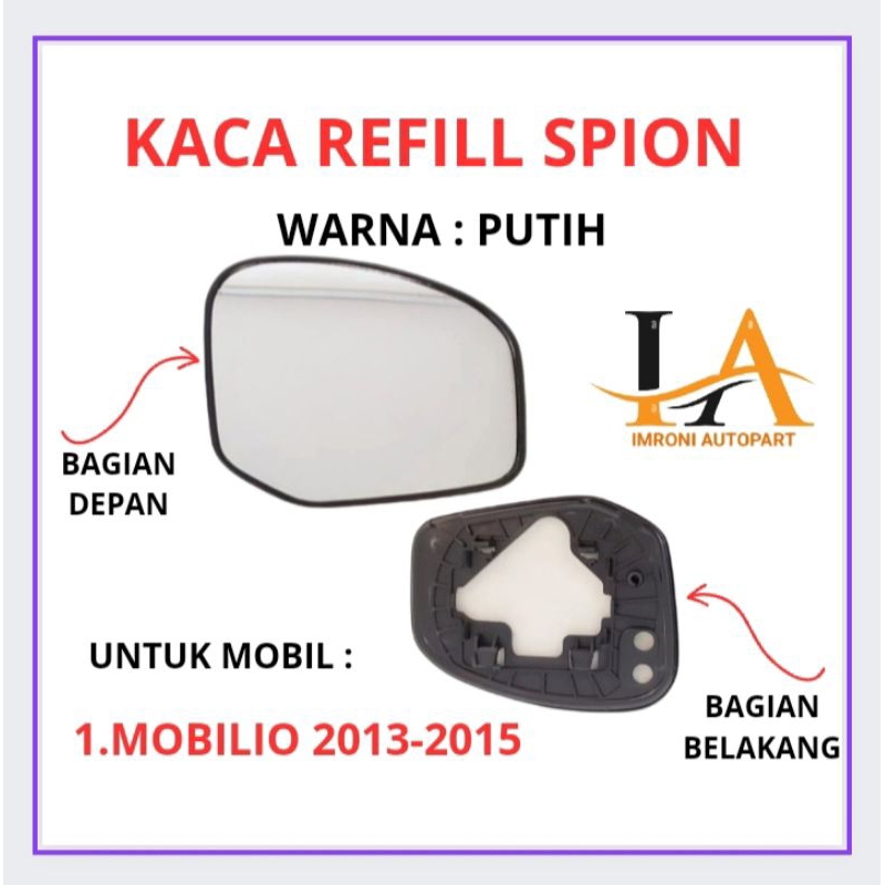KACA REFILL SPION MOBILIO 2013 2014 2015